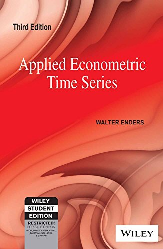 9788126543915: APPLIED ECONOMETRIC TIME SERIES