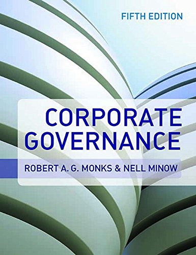 Resultado de imagen para Corporate, Governance, 5th, Edition, by, Robert, A. G. Monks,