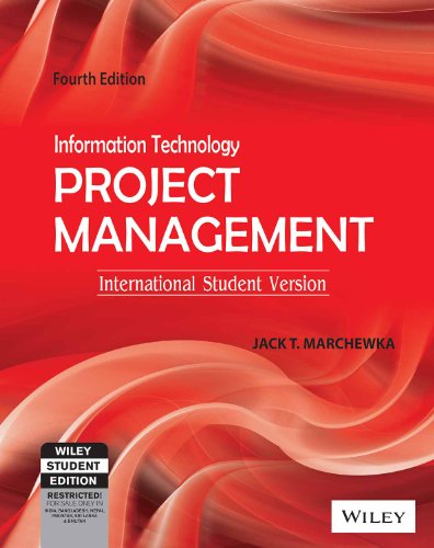 Imagen de archivo de Information Technology Project Management, 4E International Student Version a la venta por Kanic Books