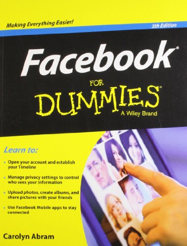 Stock image for FACEBOOK FOR DUMMIES, 5TH ED for sale by Reuseabook