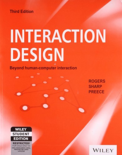 Beispielbild fr INTERACTION DESIGN: BEYOND HUMAN-COMPUTER INTERACTION zum Verkauf von AwesomeBooks