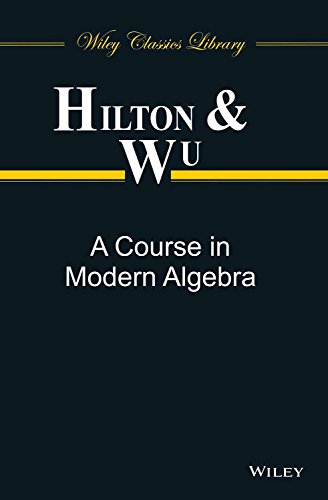 Stock image for A Course In Modern Algebra (Pb 2014) for sale by Kanic Books
