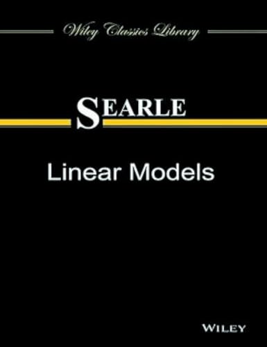 9788126547012: Linear Models