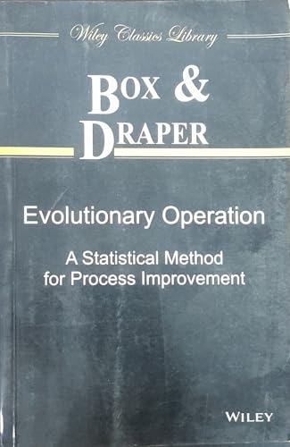 Stock image for Evolutionary Operation: A Statistical Method For Process Improvement (Pb 2014) for sale by Kanic Books