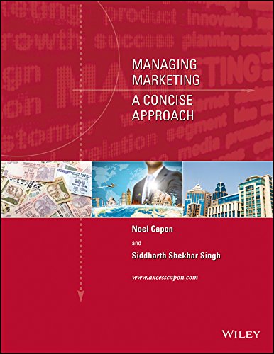 Stock image for Managing Marketing: A Concise Approach for sale by Books Puddle