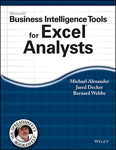 9788126550357: Microsoft Business Intelligence Tools for Excel Analysts