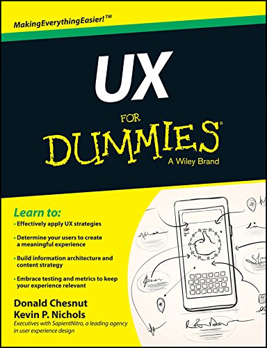 Imagen de archivo de UX FOR DUMMIES : A WILEY BRAND a la venta por Universal Store