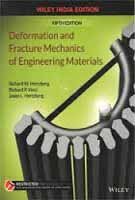 9788126552313: Deformation and Fracture Mechanics of Engineering Materials, 5th ed. by Richard W Hertzberg (1995-08-01)