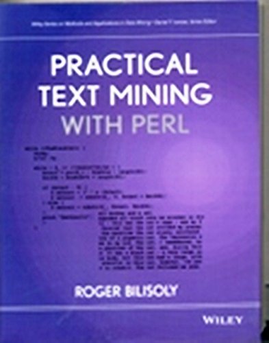 Imagen de archivo de Practical Text Mining with Perl a la venta por ThriftBooks-Atlanta