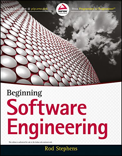 9788126555376: Beginning Software Engineering [Paperback] [Jan 01, 2015] Rod Stephens