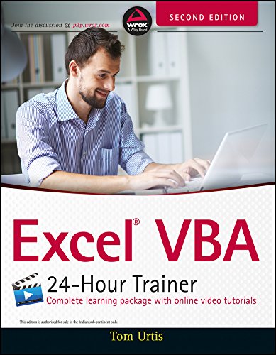 9788126555475: Excel Vba 24-Hour Trainer