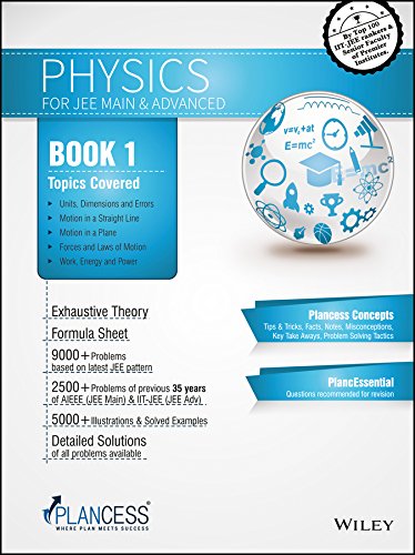 Imagen de archivo de Plancess Study Material Physics for JEE, (Set of 6 Books) [Paperback] [Jan 01, 2015] Plancess a la venta por Mispah books