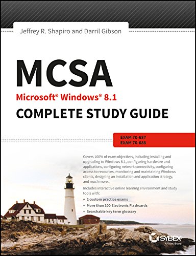 9788126556458: Mcsa Microsoft Windows 8.1 Complete Study Guide: Exams 70-687, 70-688