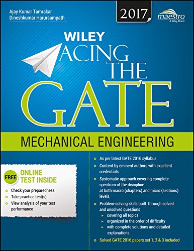 9788126556502: Wiley Acing The Gate Mechanical Engineering, 2016