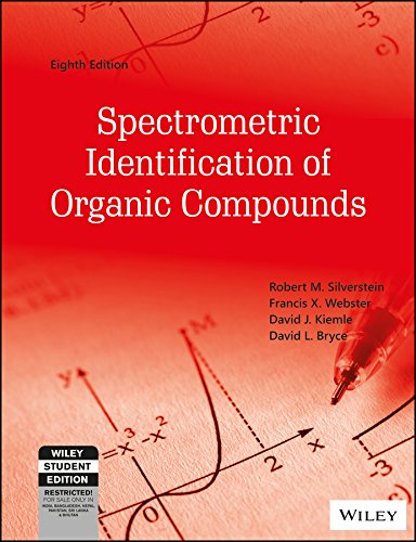 9788126556595: Spectrometric Identification Of Organic Compounds, 8Ed