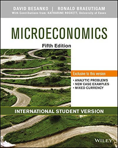 Imagen de archivo de Microeconomics 5/E a la venta por ThriftBooks-Atlanta