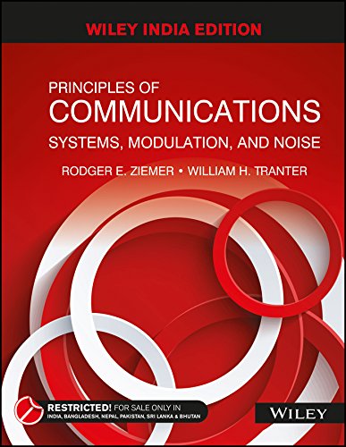 Imagen de archivo de Principles Of Communications : Systems, Modulation, And Noise a la venta por Books in my Basket