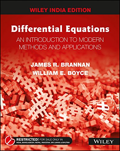 Stock image for Differential Equations: An Introduction To Modern Methods And Applications for sale by Books in my Basket