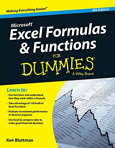 Stock image for Microsoft Excel Formulas and Functions For Dummies for sale by Vedams eBooks (P) Ltd