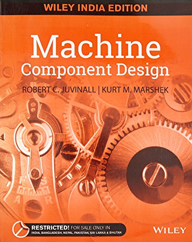 Imagen de archivo de Machine Component Design, 5Th Edn a la venta por Books in my Basket