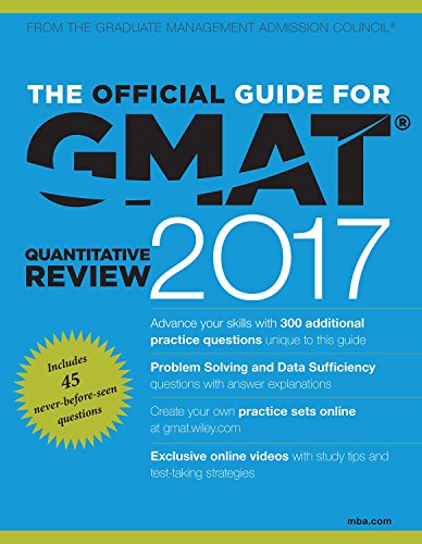 Stock image for The Official Guide for GMAT Quantitative Review 2017 with Online Question Bank and Exclusive Video for sale by HPB-Red