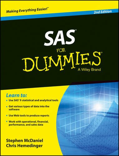 Stock image for SAS FOR DUMMIES, 2ED for sale by Universal Store