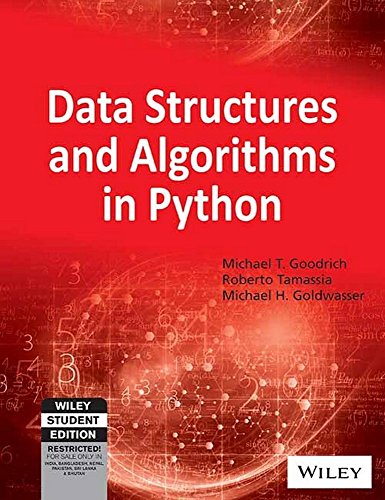 9788126562176: Data Structures and Algorithms in Python