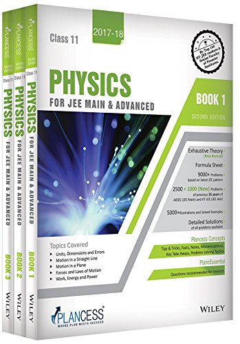 Imagen de archivo de Plancess Study Material Physics for Jee Main & Advanced, Class 11, Set of 3 Books: 2017 a la venta por Mispah books