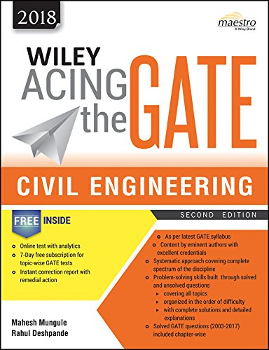 Imagen de archivo de Wiley Acing The Gate: Civil Engineering, 2Nd Edition a la venta por Majestic Books