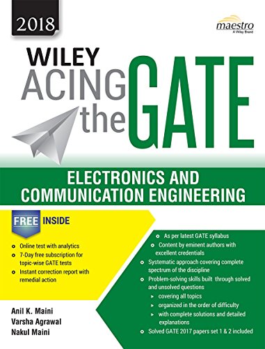 9788126567423: Wiley Acing the Gate: Electronics and Communication Engineering, 2018ed: 2017