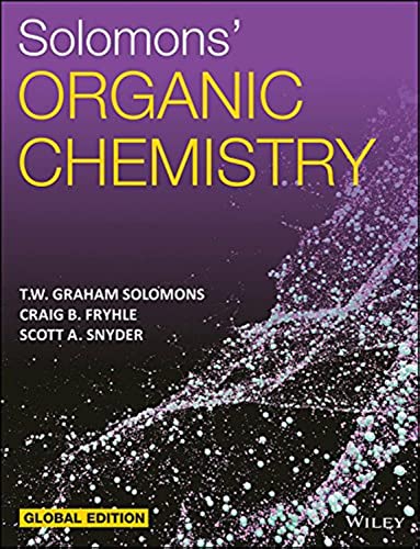 Imagen de archivo de Solomons' ORGANIC CHEMISTRY, GLOBAL EDITION a la venta por HPB-Red