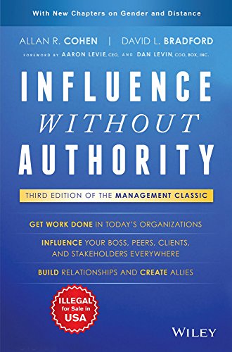 Beispielbild fr Influence Without Authority [Hardcover] Allan R. Cohen zum Verkauf von Books Unplugged