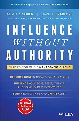 Stock image for Influence Without Authority [Hardcover] Allan R. Cohen for sale by Books Unplugged