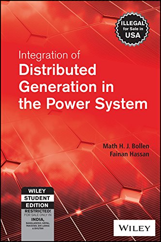 9788126573264: Integration Of Distributed Generation In The Power System
