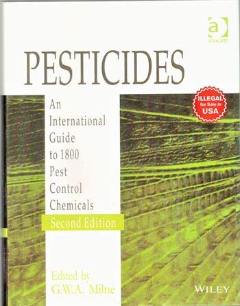 Beispielbild fr Pesticides: An International Guide to 1800 Pest Control Chemicals 2nd Edn zum Verkauf von Books in my Basket
