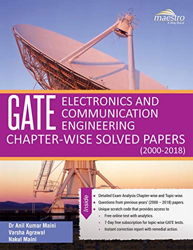 Imagen de archivo de Wiley*s GATE Electronics and Communication Engineering Chapter - wise Solved Papers (2000 - 2018) a la venta por dsmbooks