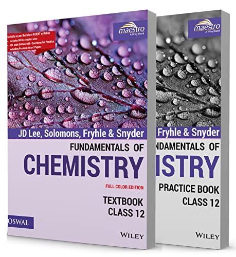 Stock image for Fundamentals of Chemistry: CBSE Class 12 (CBSE & JEE Main) - Set of Textbook & Practice Book for sale by dsmbooks