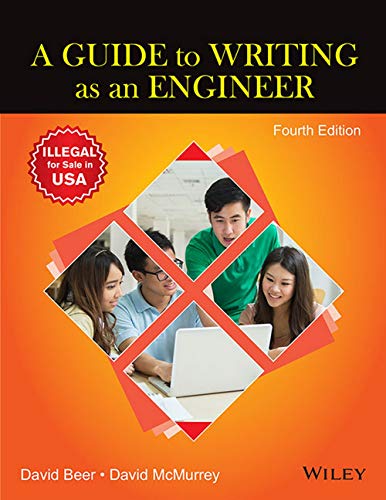 Imagen de archivo de Guide To Writing As An Engineer, 4Th Edition a la venta por HPB-Red