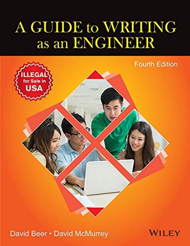 Stock image for Guide To Writing As An Engineer, 4Th Edition for sale by HPB-Red