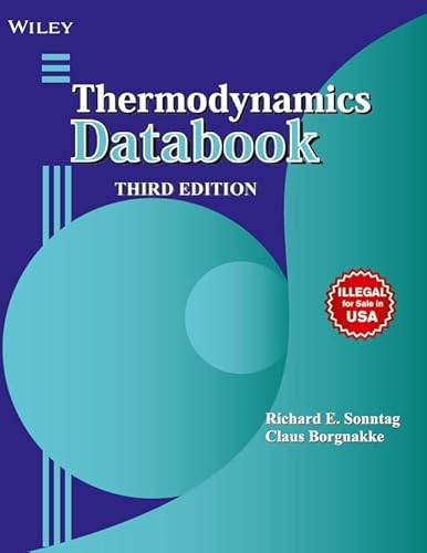 Stock image for Thermodynamics Databook, 3rd Edition for sale by Books Puddle