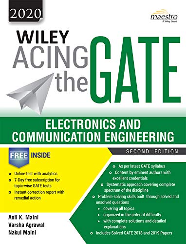 Beispielbild fr Wiley Acing the GATE : ELECTRONICS AND COMMUNICATION ENGINEERING, 2ND EDITION zum Verkauf von dsmbooks