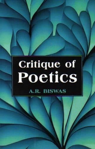 9788126903771: Critique of Poetics