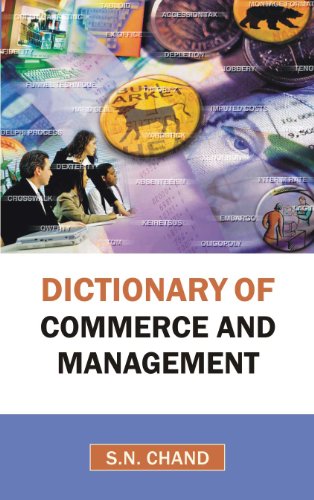9788126905737: Dictionary of Commerce and Management