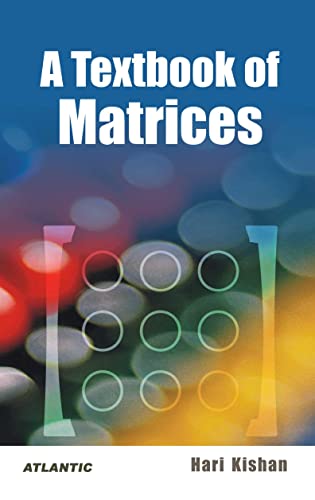 Imagen de archivo de A Textbook of Matrices a la venta por Books Puddle