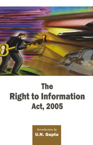 Stock image for The Right to Information Act, 2005 for sale by Books Puddle
