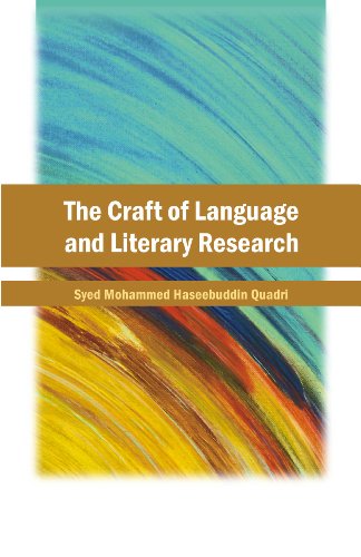 9788126913558: The Craft of Language and Literary Research