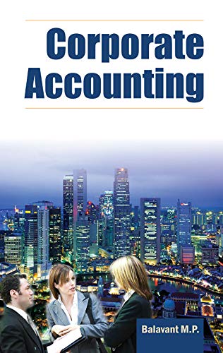 9788126916399: Corporate Accounting