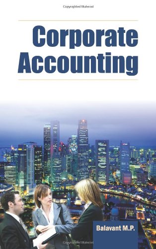 9788126916412: Corporate Accounting