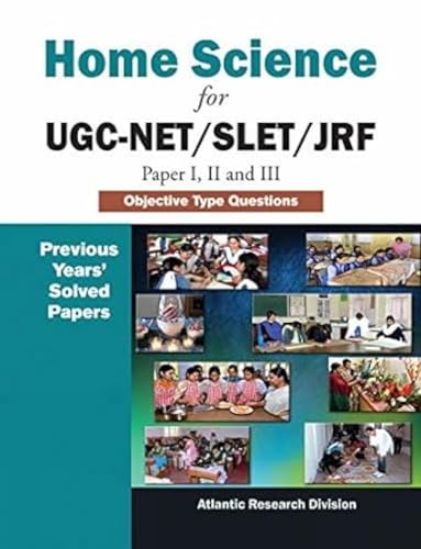 Beispielbild fr Home Science for UGCNetSletJrf Paper I, II and III Objective Type Questions Previous Years' Solved Papers zum Verkauf von PBShop.store US