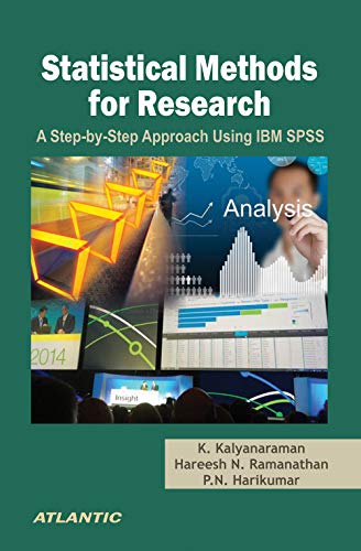 Beispielbild fr Statistical Methods for Research A Step by Step Approach Using IBM SPSS zum Verkauf von Books in my Basket